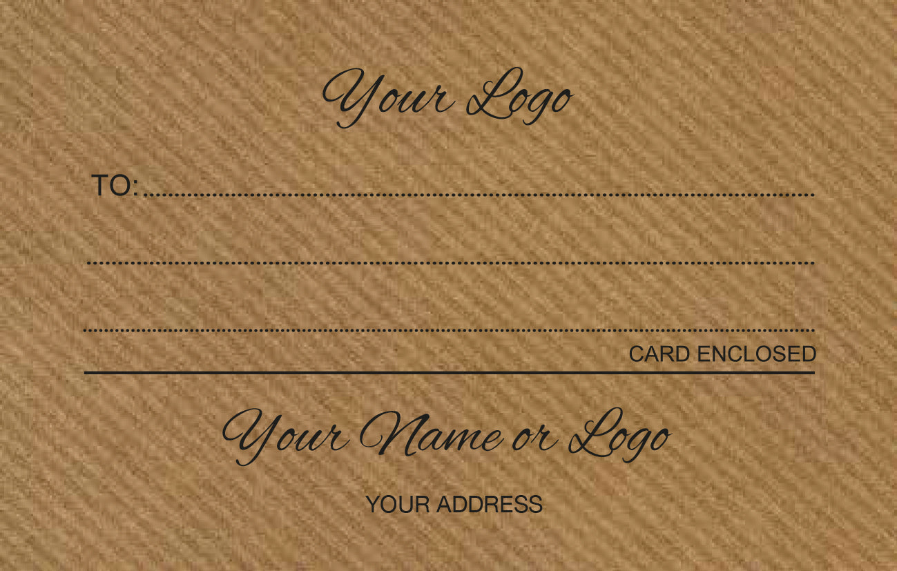 Envelopes - Ribbed Kraft