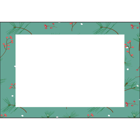 A8 Christmas 2024, 76x45mm, Self Adhesive Label Card.