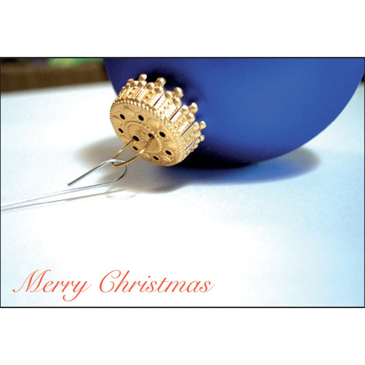 F18 Blue Bauble Standard Card.