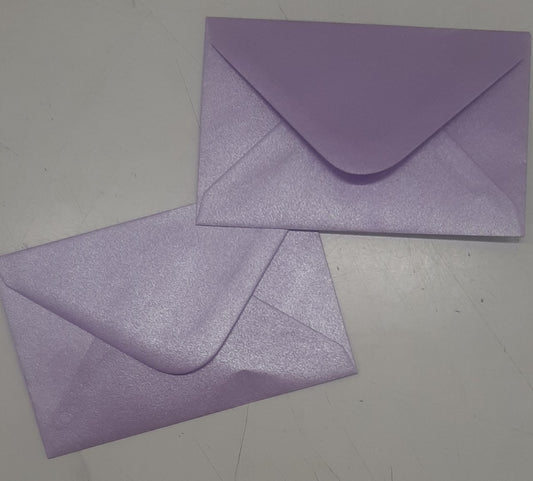Lilac - Pearlescent Envelopes