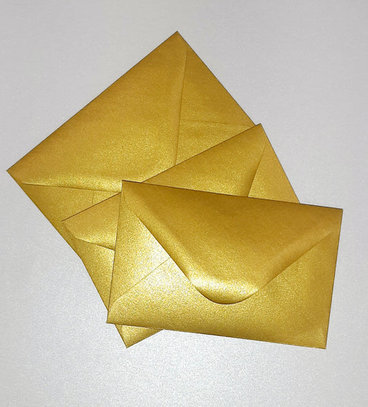 Metallic Gold Envelope